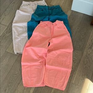 GAP Women's Jeans barrel PINK ONLY